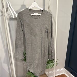 Lou & Grey Gray Knit Top